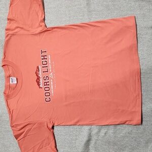 Vintage Y2K Coors Light Cotton Anvil Tee - Size Medium